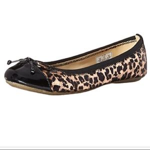 💎 Sperry Elise flat, leopard print, size 4